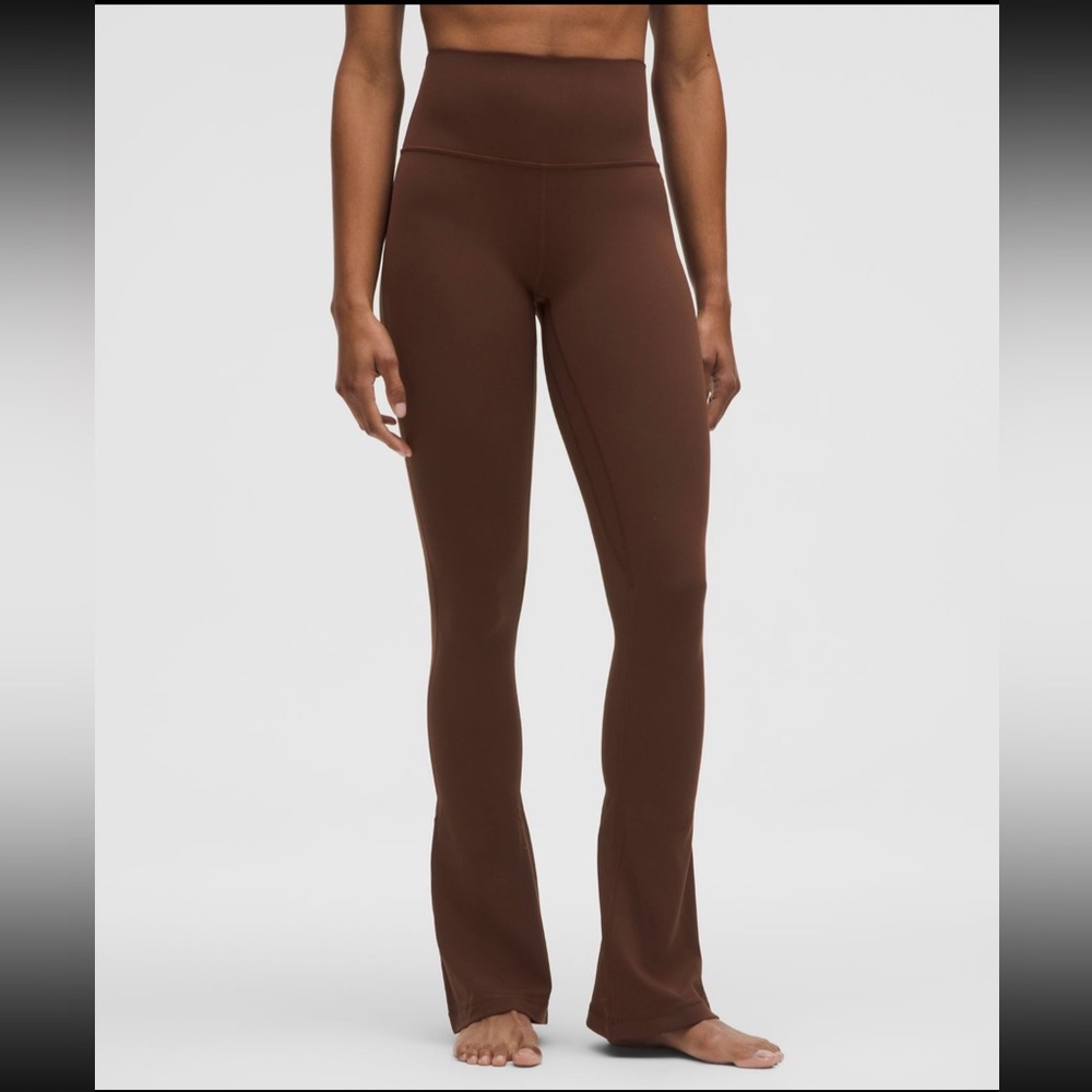 Lululemon Align High-Rise Mini-Flare Pant in Espresso